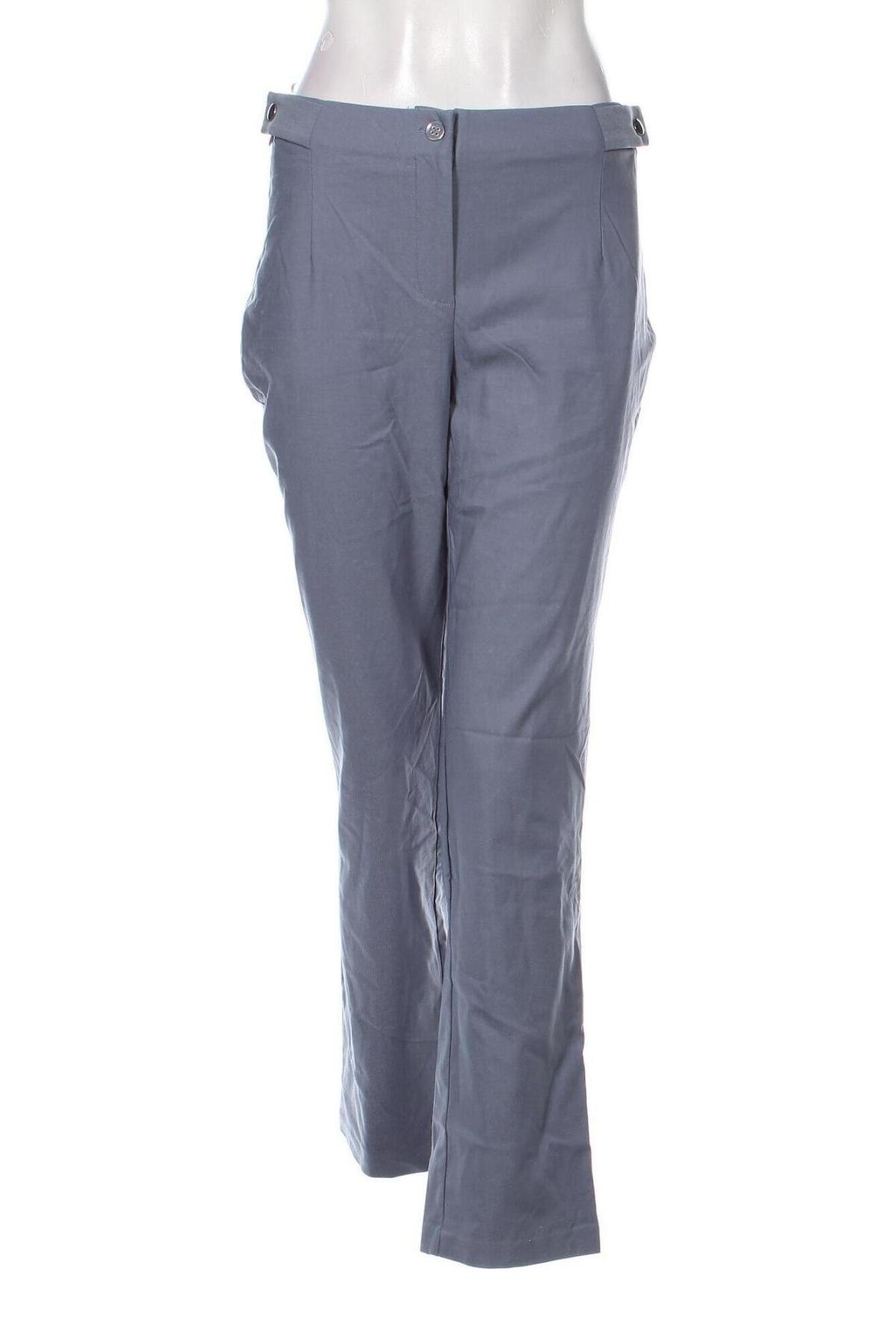 Γυναικείο παντελόνι Helena Vera, Μέγεθος L, Χρώμα Μπλέ, Τιμή 12,68 €