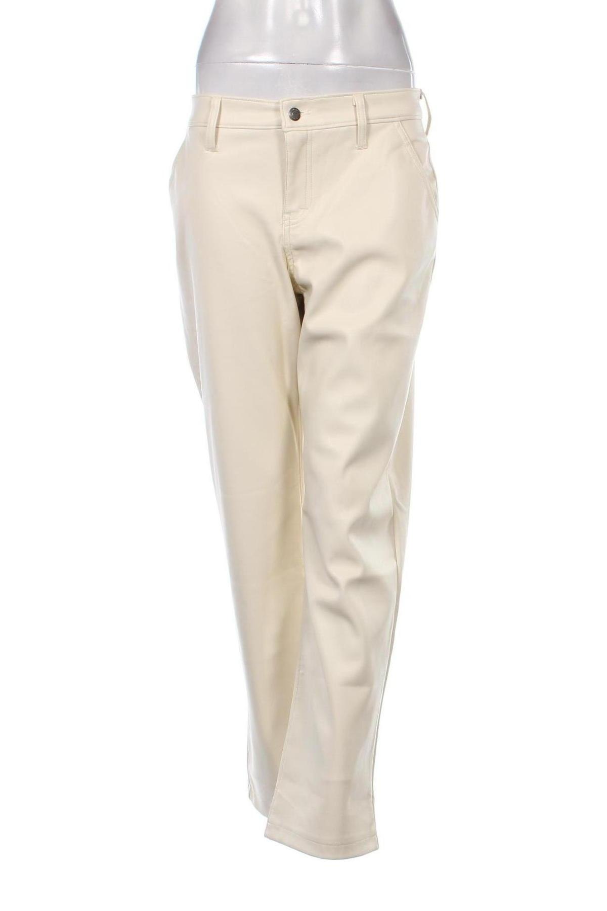Pantaloni de femei Hollister, Mărime M, Culoare Ecru, Preț 137,66 Lei