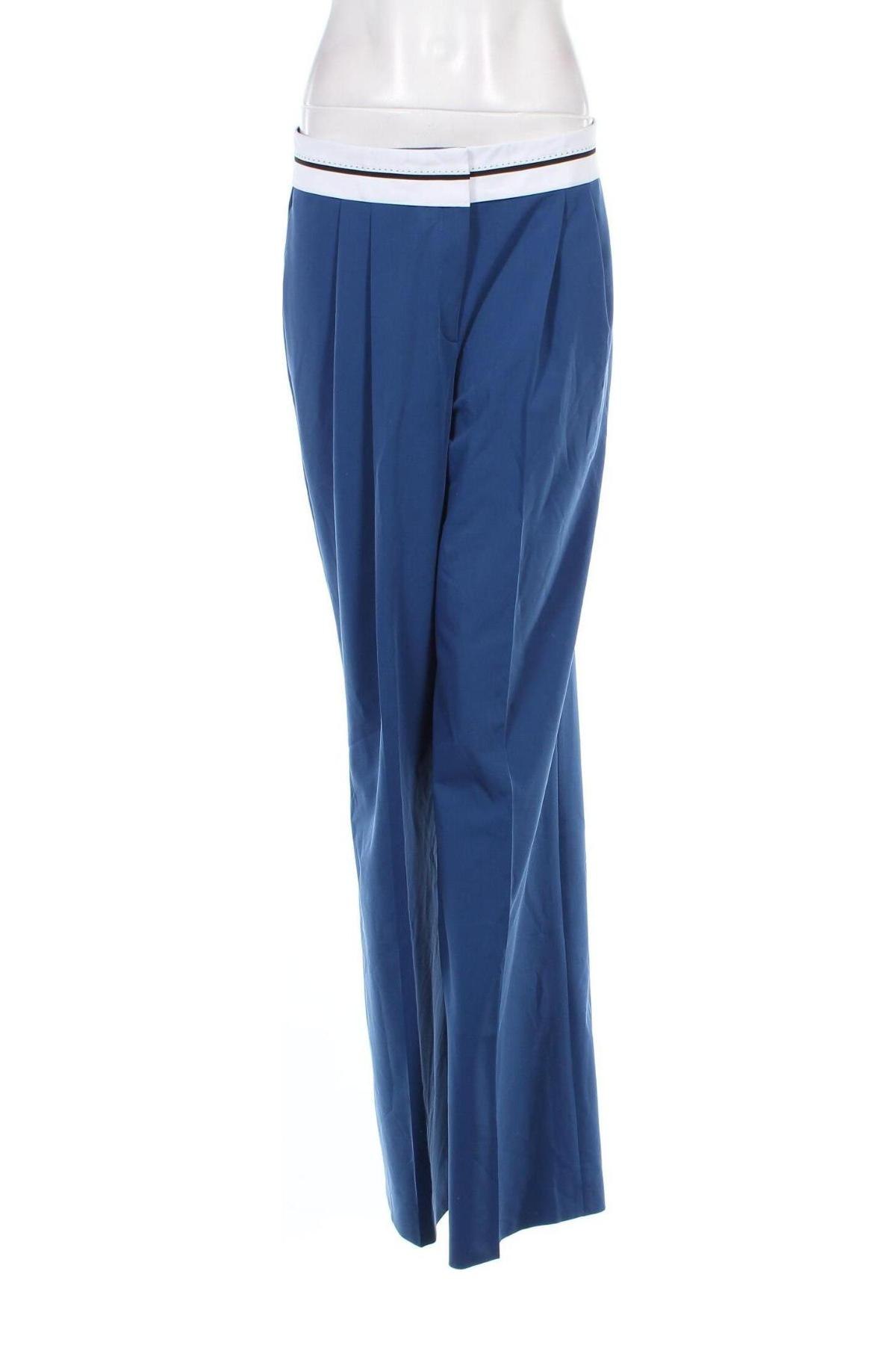 Pantaloni de femei Hugo Boss, Mărime M, Culoare Albastru, Preț 528,29 Lei