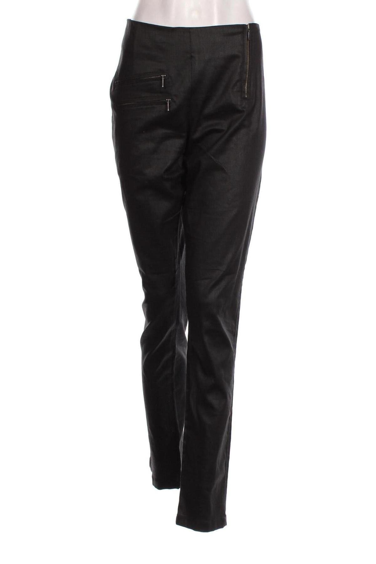 Дамски панталон In Front, Размер L, Цвят Черен, Цена 20,50 лв.