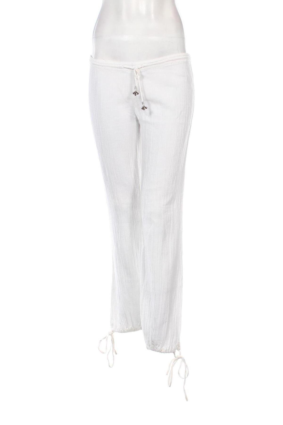 Γυναικείο παντελόνι Indiska, Μέγεθος M, Χρώμα Λευκό, Τιμή 56,37 €