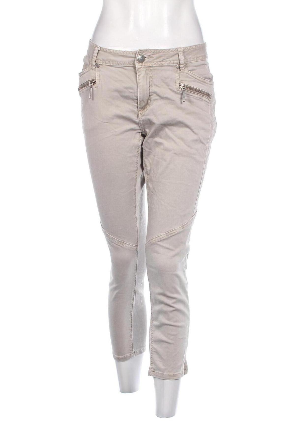 Pantaloni de femei Jam Luxury Jeans, Mărime L, Culoare Bej, Preț 41,45 Lei