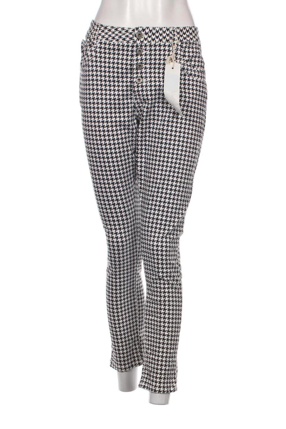 Γυναικείο παντελόνι Jewelly, Μέγεθος XL, Χρώμα Πολύχρωμο, Τιμή 35,04 €