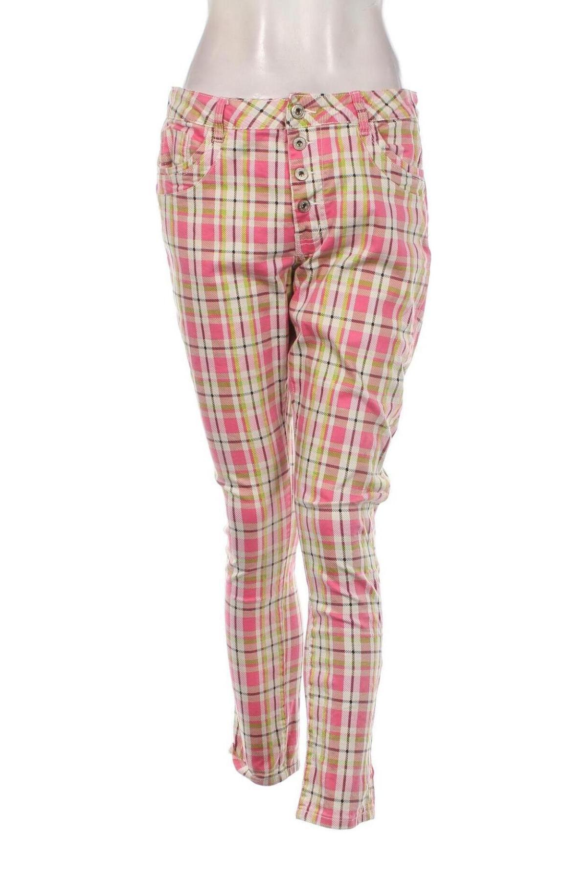 Γυναικείο παντελόνι Jewelly, Μέγεθος XL, Χρώμα Πολύχρωμο, Τιμή 14,28 €