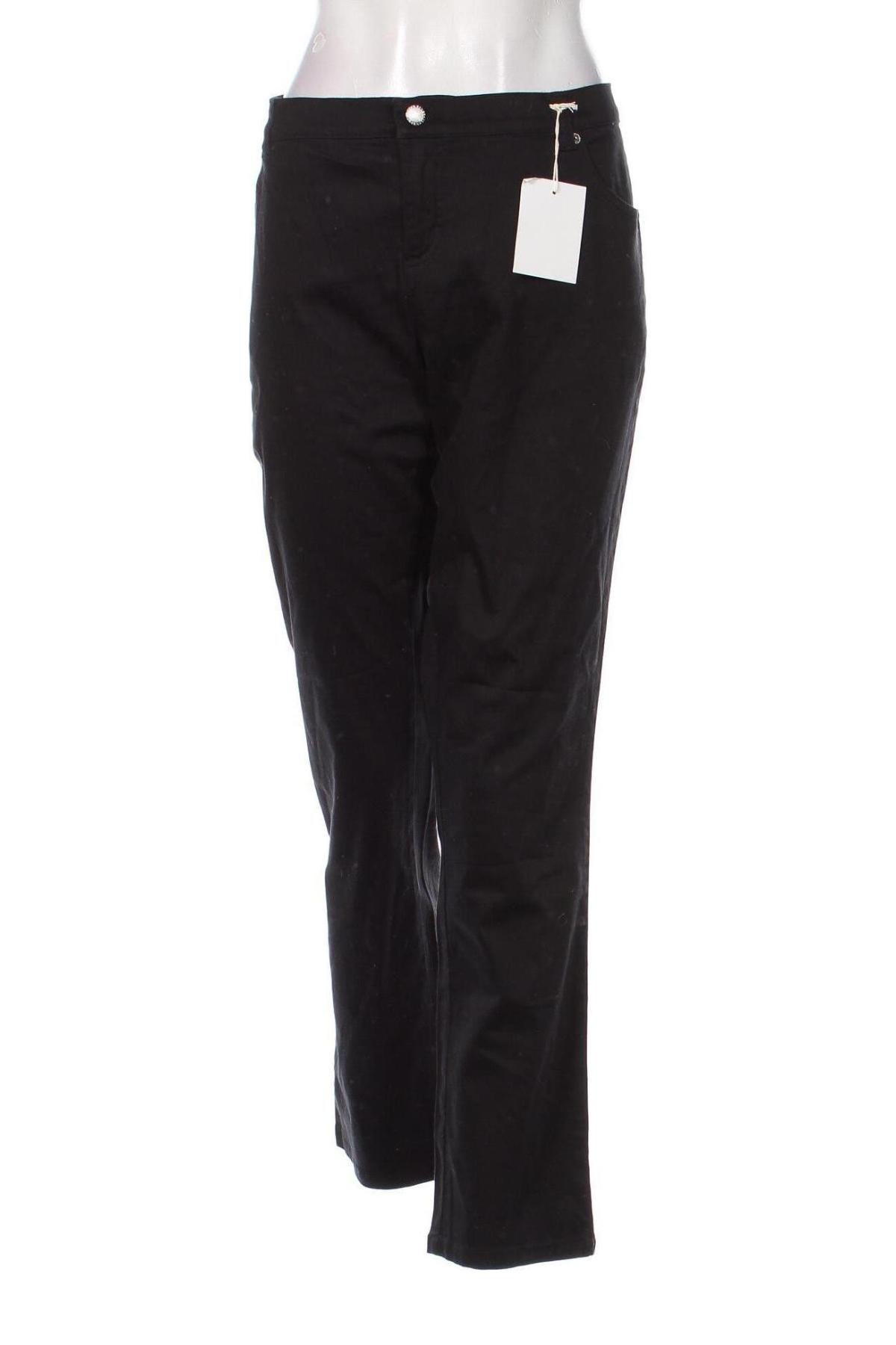 Дамски панталон John Baner, Размер XXL, Цвят Черен, Цена 27,60 лв.