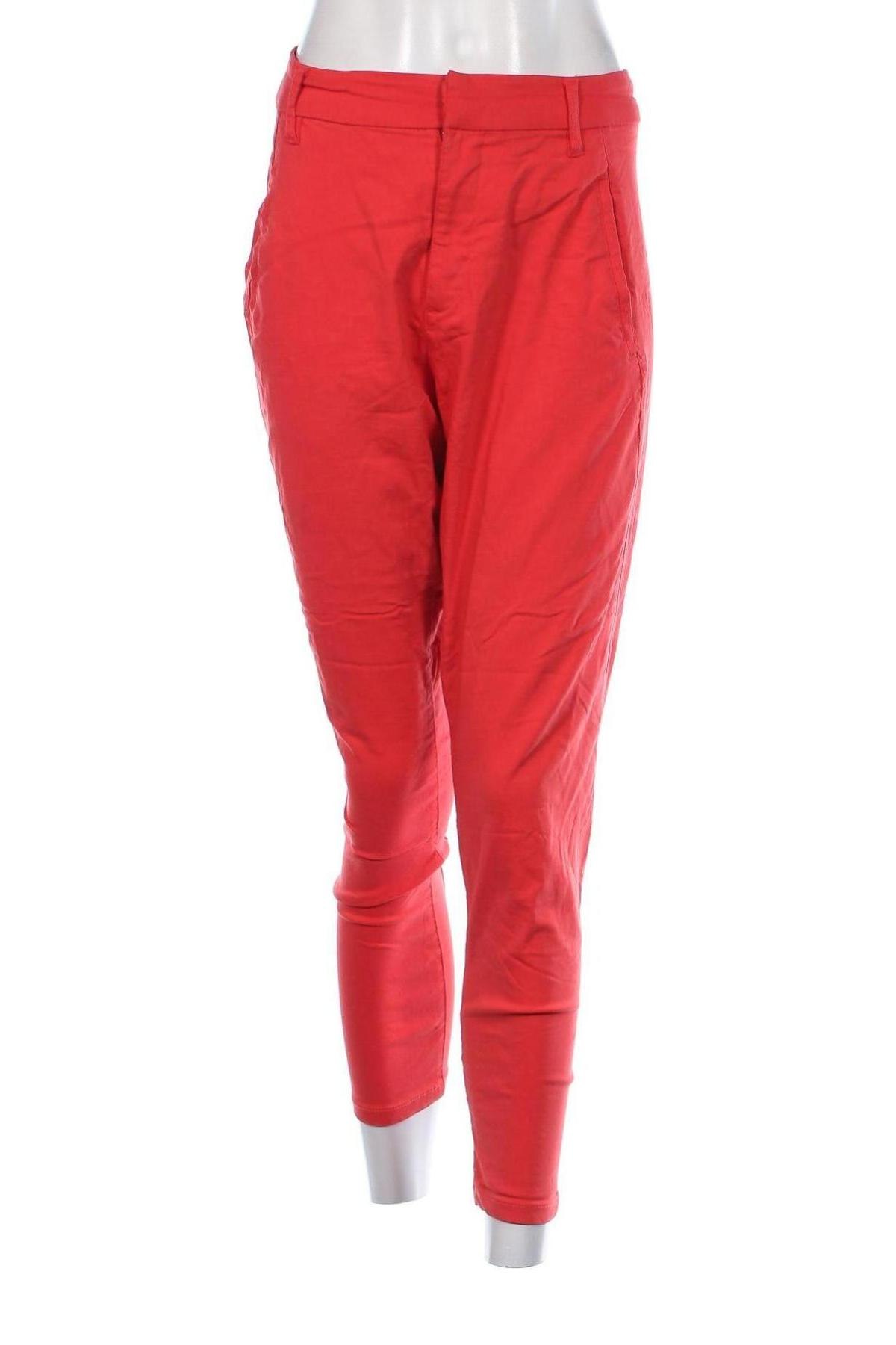 Dámské kalhoty  KappAhl, Velikost XL, Barva Červená, Cena  298,00 Kč