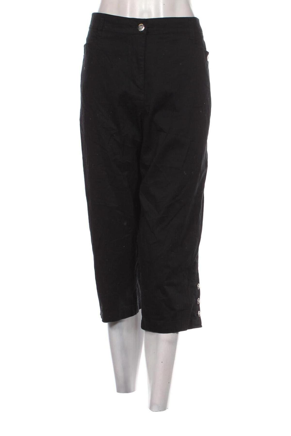 Pantaloni de femei Karen Scott, Mărime XL, Culoare Negru, Preț 95,39 Lei