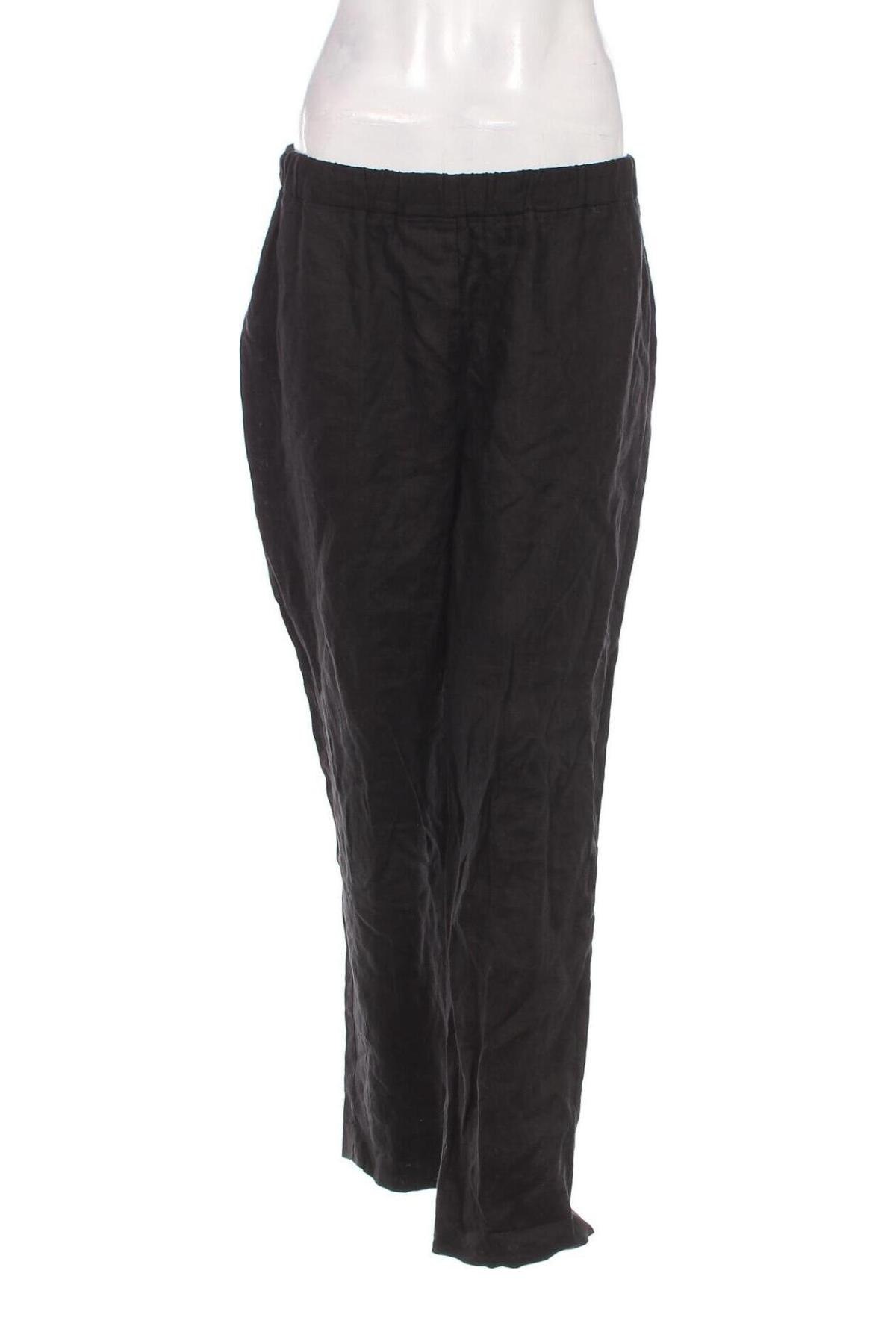 Дамски панталон La Camicia Bianca, Размер XXL, Цвят Черен, Цена 18,77 лв.