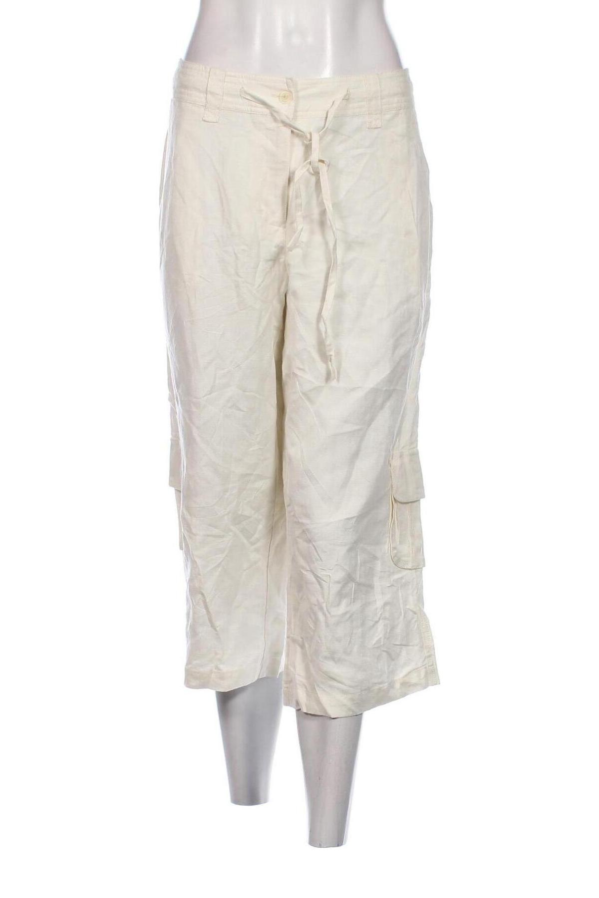 Дамски панталон Lane Bryant, Размер L, Цвят Бял, Цена 46,50 лв.