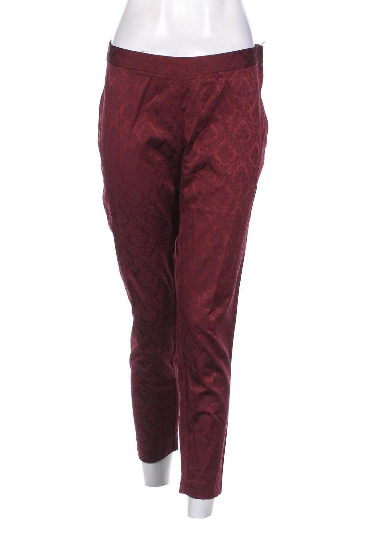 Dámské kalhoty  Laura T., Velikost XL, Barva Červená, Cena  254,00 Kč