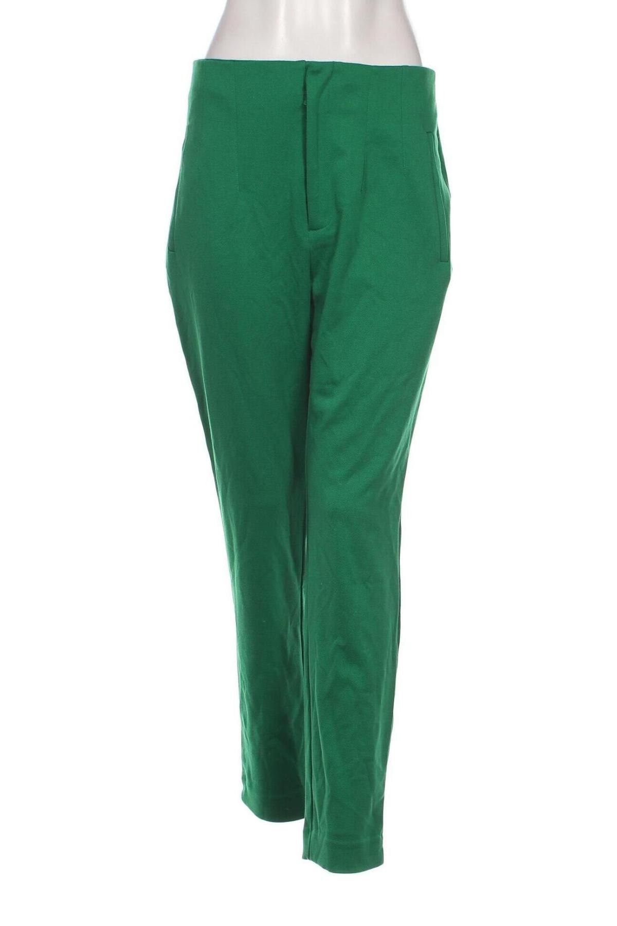 Pantaloni de femei Laura Torelli, Mărime S, Culoare Verde, Preț 95,39 Lei