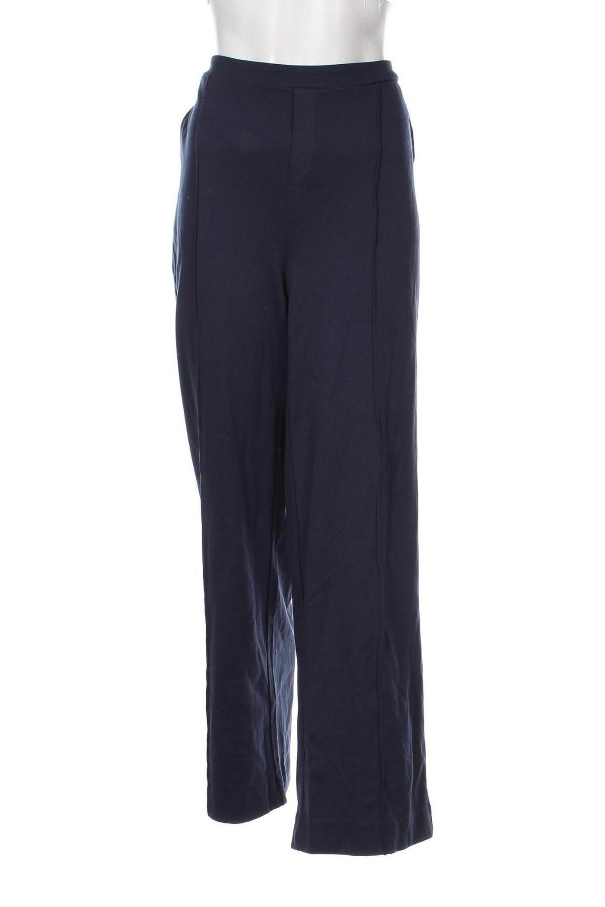 Pantaloni de femei Laura Torelli, Mărime L, Culoare Albastru, Preț 47,70 Lei