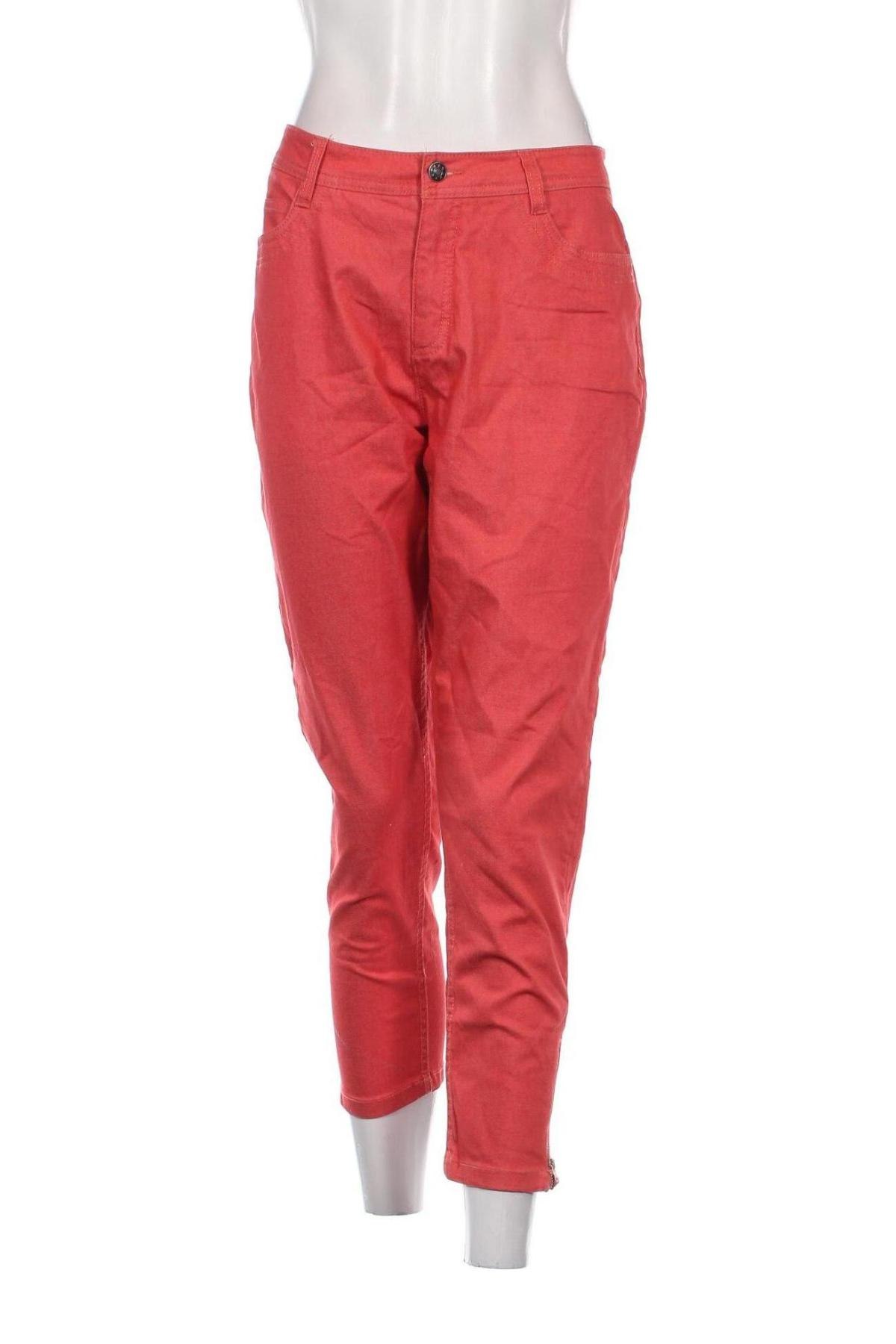 Дамски панталон Laura Torelli, Размер L, Цвят Оранжев, Цена 14,50 лв.