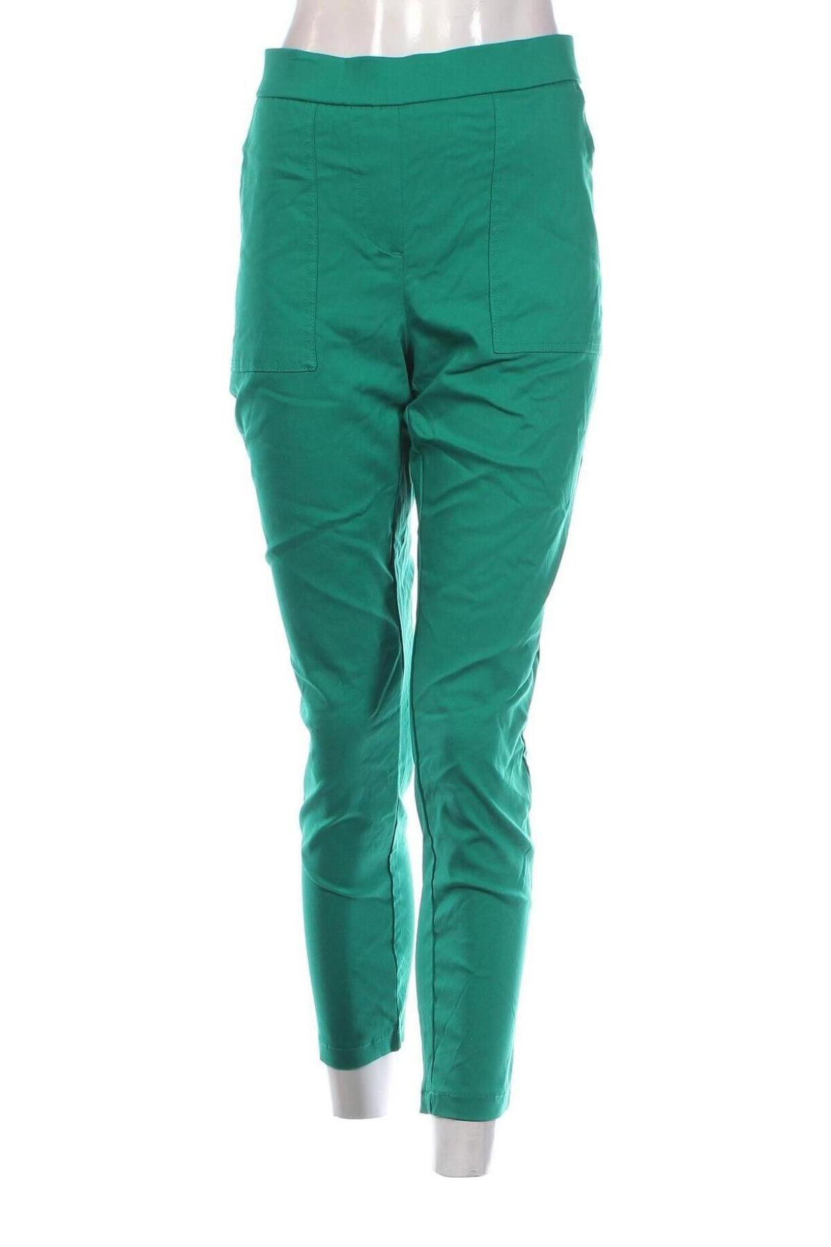 Pantaloni de femei Laura Torelli, Mărime M, Culoare Verde, Preț 38,16 Lei