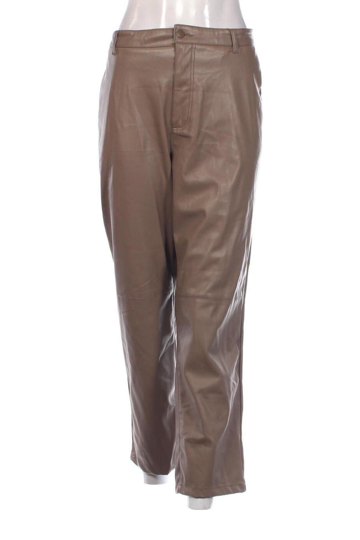 Dámské kalhoty  Lindex, Velikost XL, Barva Hnědá, Cena  254,00 Kč