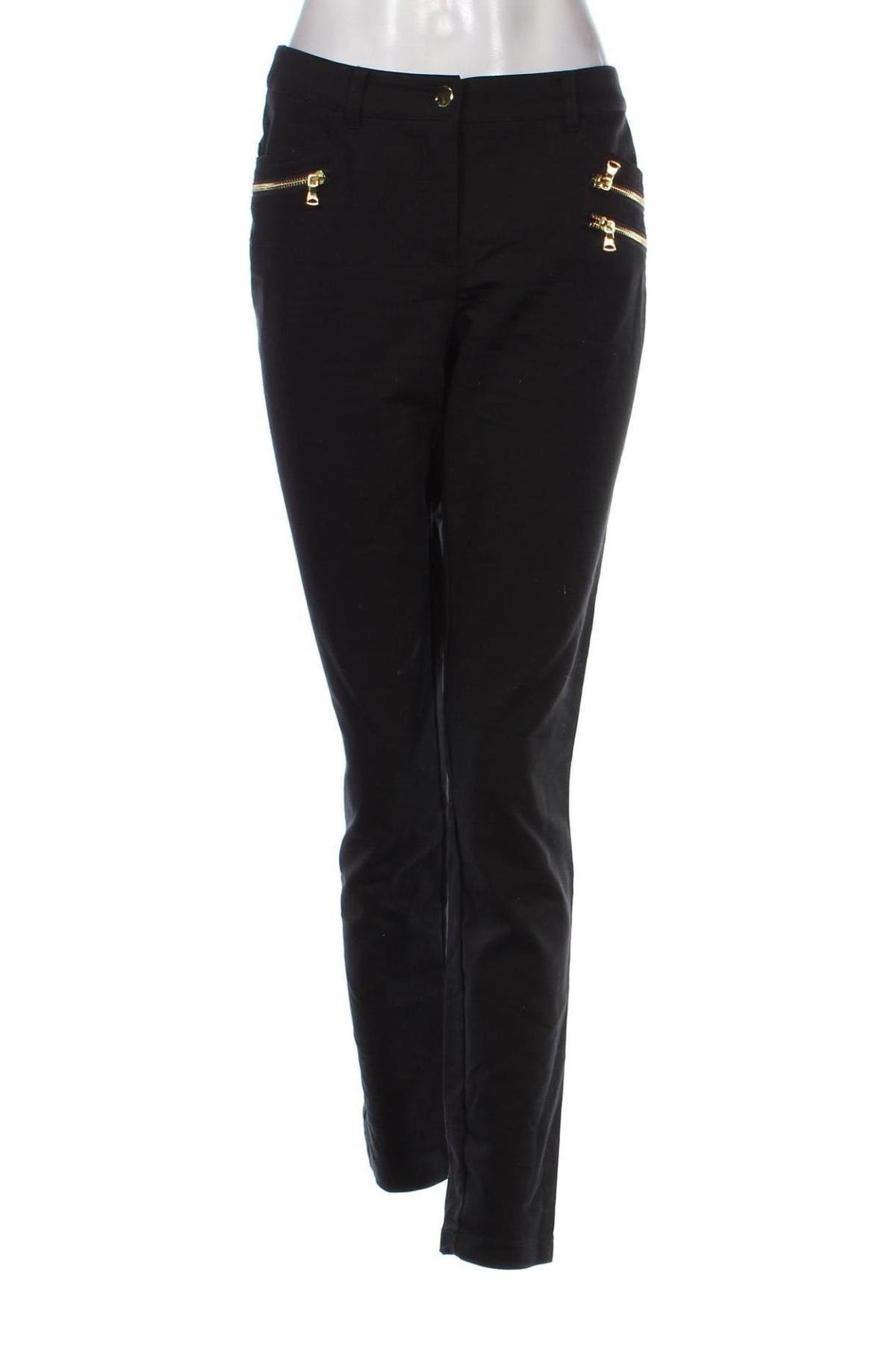 Γυναικείο παντελόνι Linea Tesini, Μέγεθος M, Χρώμα Μαύρο, Τιμή 8,37 €