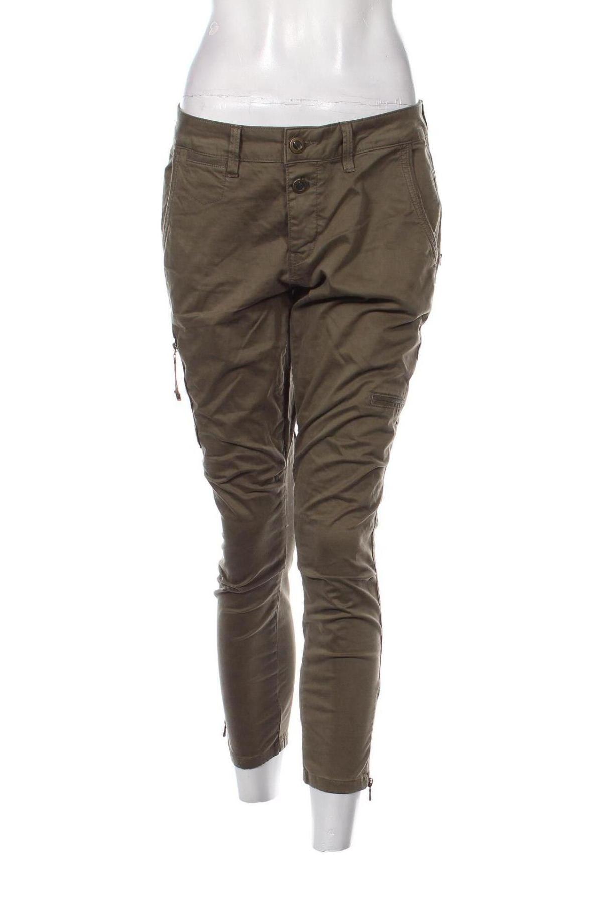 Γυναικείο παντελόνι MOS MOSH, Μέγεθος M, Χρώμα Πράσινο, Τιμή 23,13 €