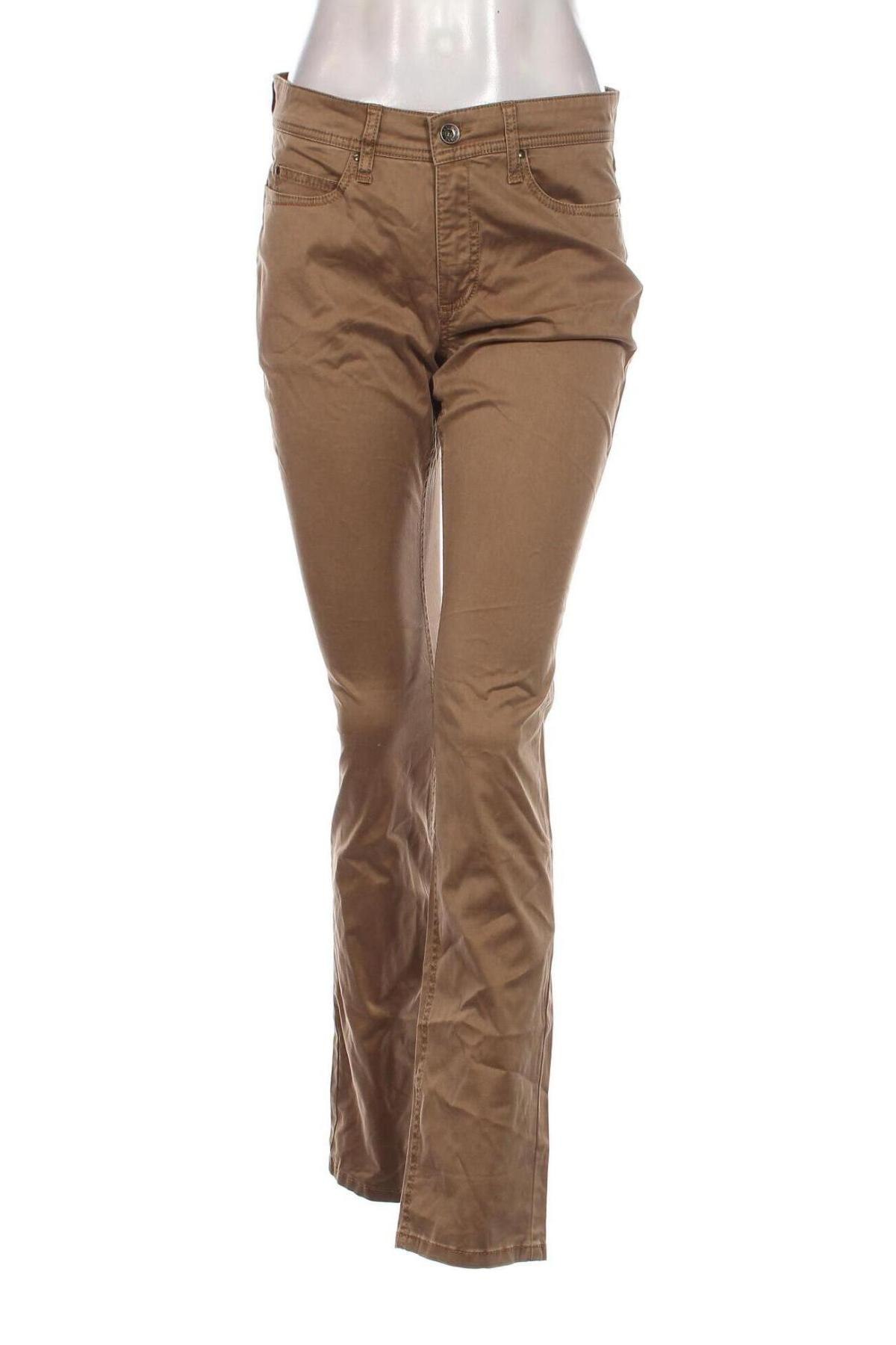 Дамски панталон Mac, Размер S, Цвят Кафяв, Цена 34,00 лв.
