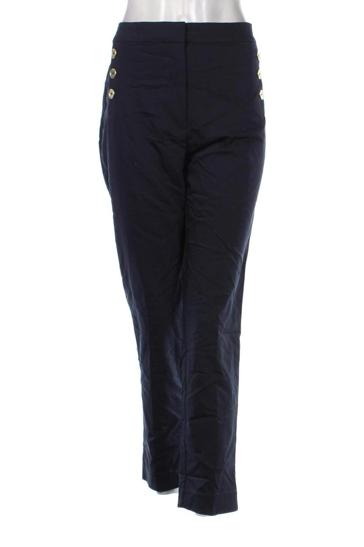 Γυναικείο παντελόνι Mango, Μέγεθος L, Χρώμα Μπλέ, Τιμή 21,03 €