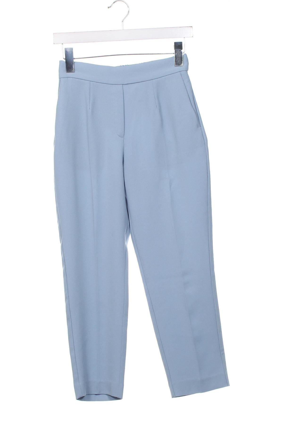 Pantaloni de femei Mango, Mărime XS, Culoare Albastru, Preț 84,78 Lei