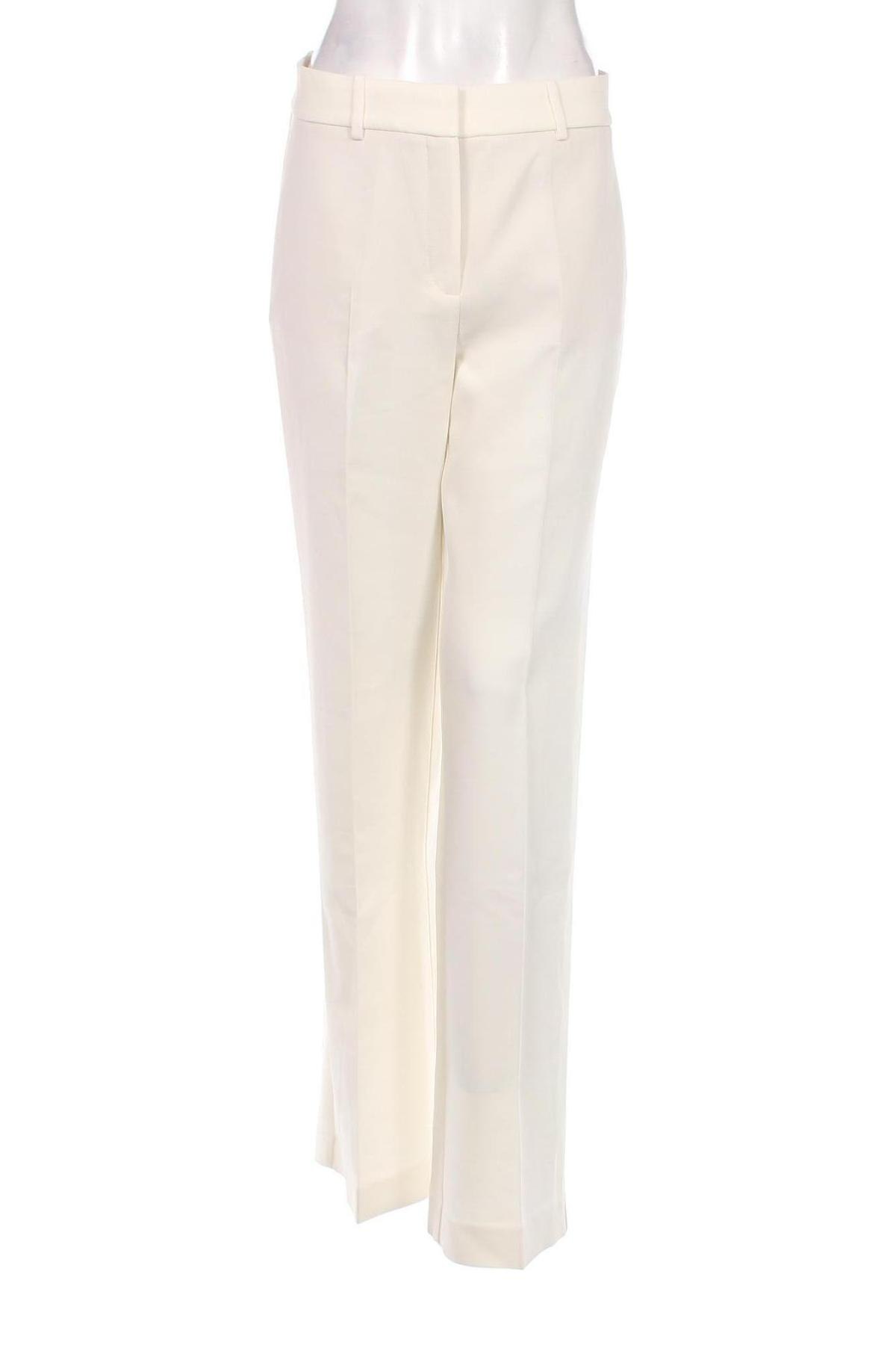 Pantaloni de femei Mango, Mărime S, Culoare Ecru, Preț 126,65 Lei