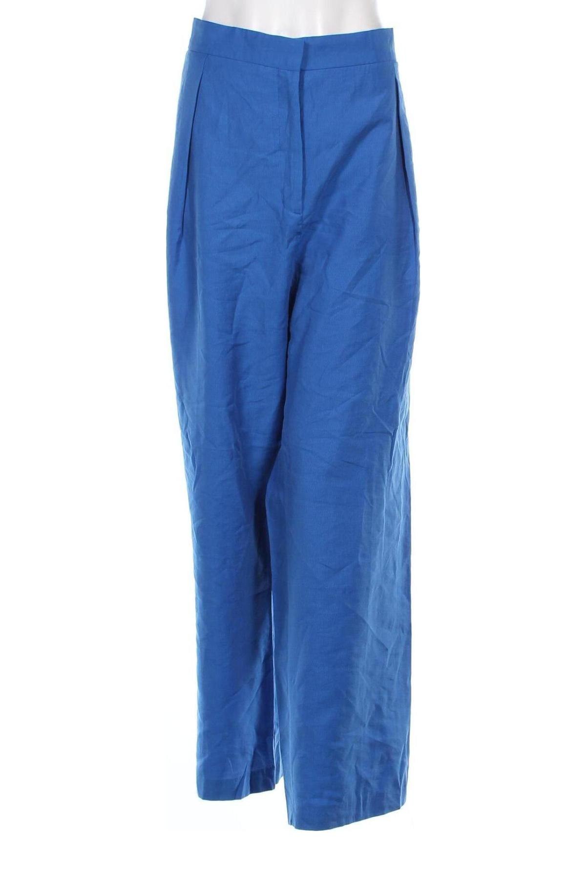 Γυναικείο παντελόνι Mango, Μέγεθος XL, Χρώμα Μπλέ, Τιμή 39,69 €