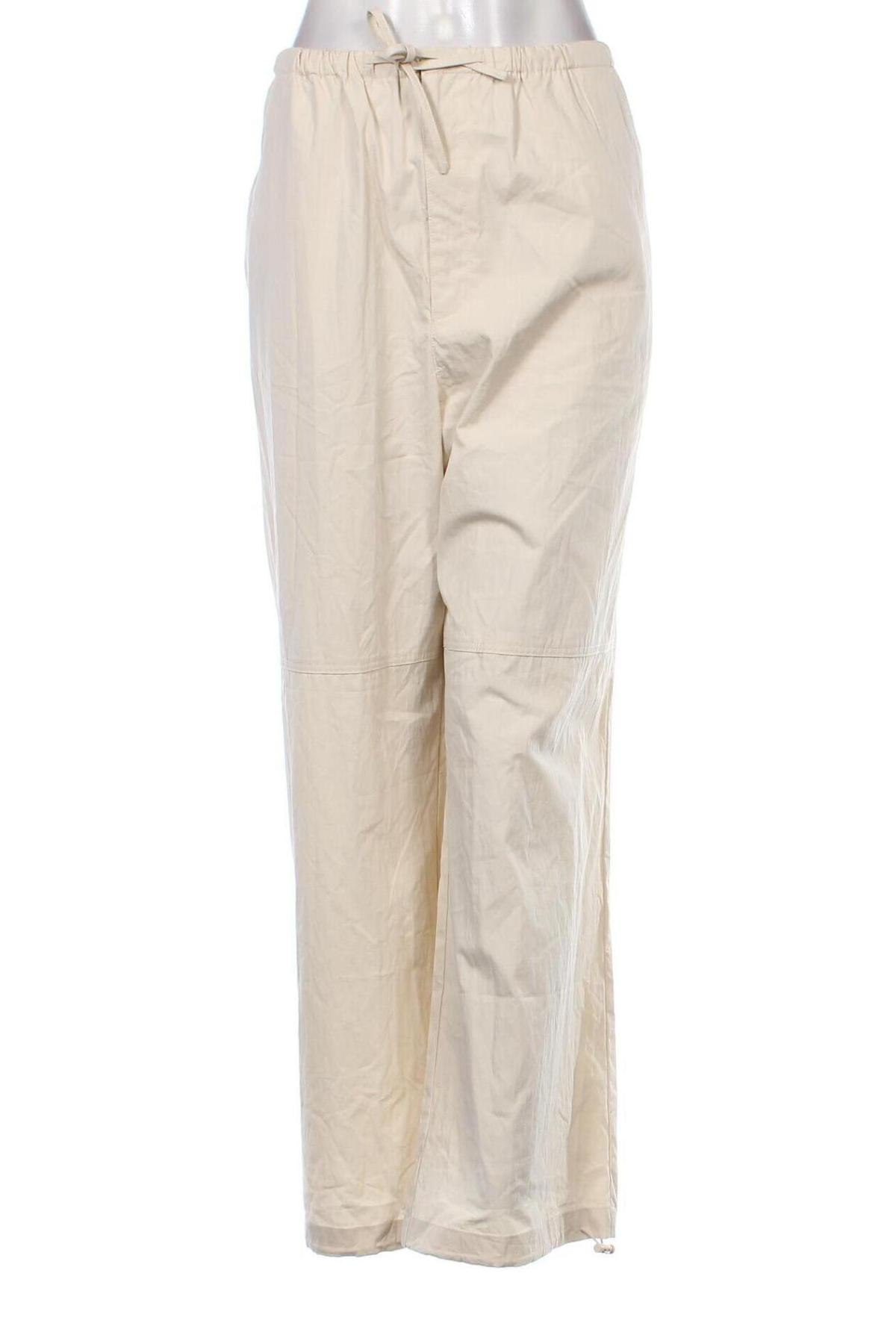 Γυναικείο παντελόνι Mango, Μέγεθος XXL, Χρώμα  Μπέζ, Τιμή 19,85 €