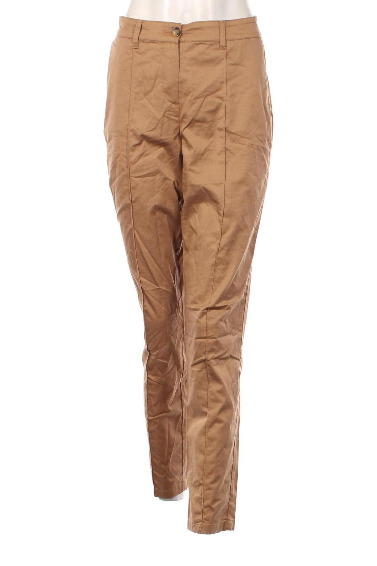 Γυναικείο παντελόνι Marc Aurel, Μέγεθος S, Χρώμα  Μπέζ, Τιμή 32,66 €