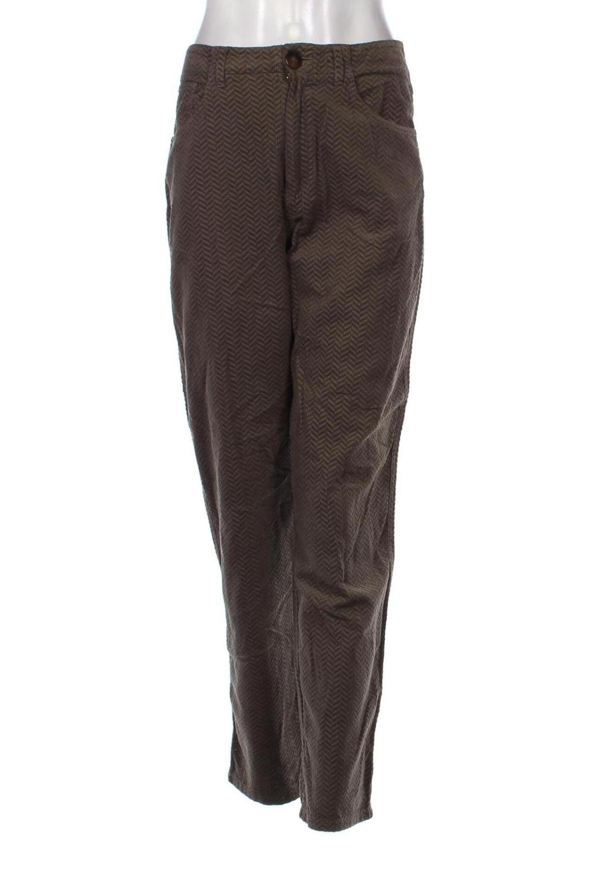 Pantaloni de femei Massimo Dutti, Mărime M, Culoare Verde, Preț 223,68 Lei