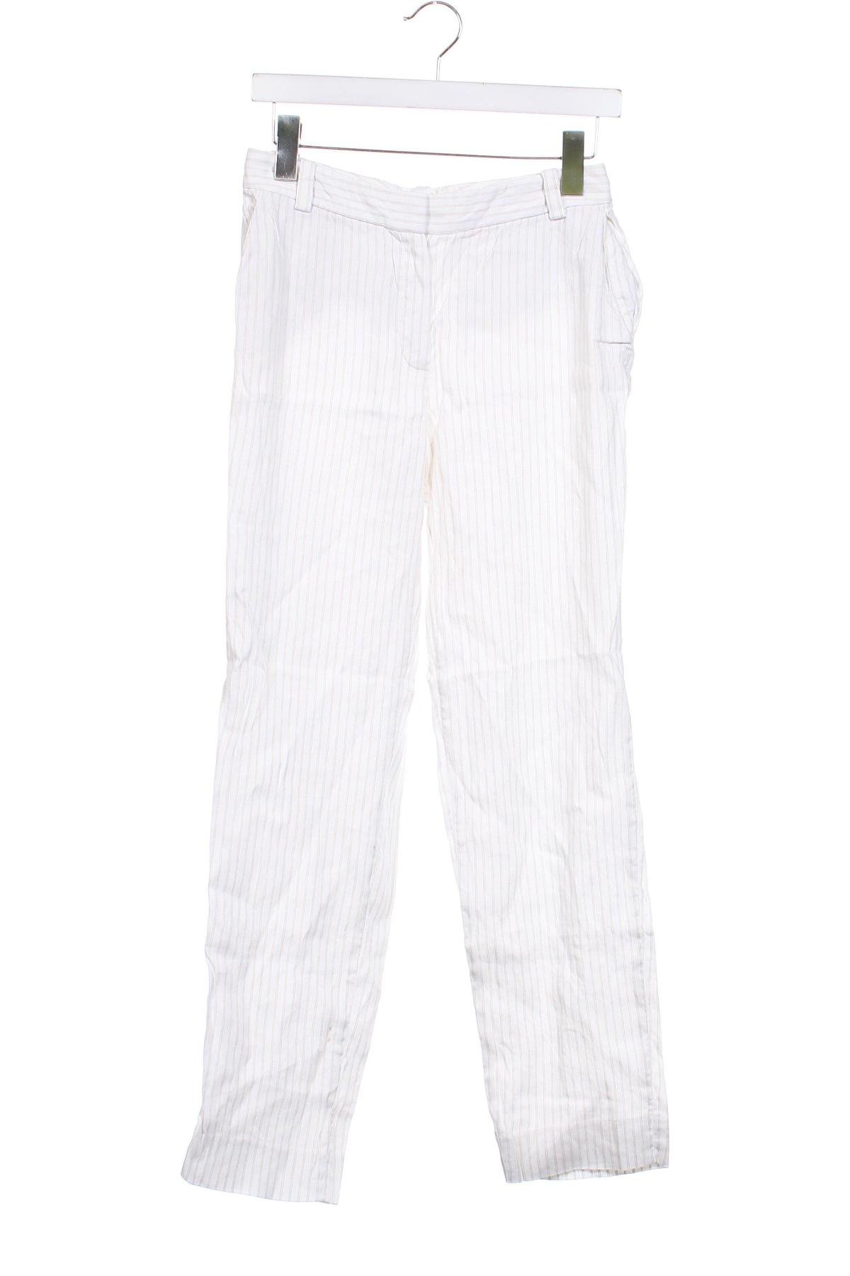 Pantaloni de femei Massimo Dutti, Mărime S, Culoare Alb, Preț 122,99 Lei