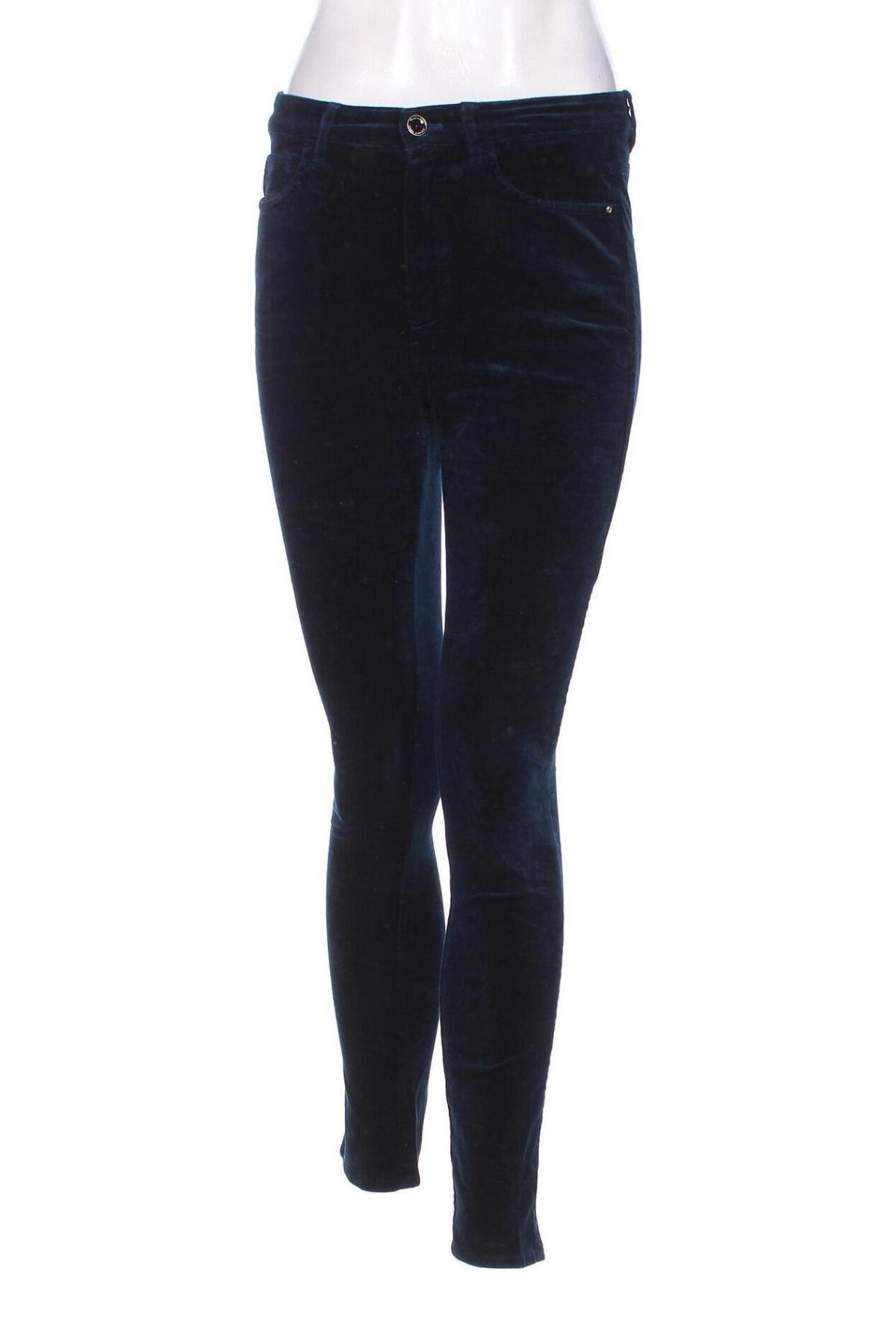 Дамски панталон Massimo Dutti, Размер S, Цвят Син, Цена 30,60 лв.