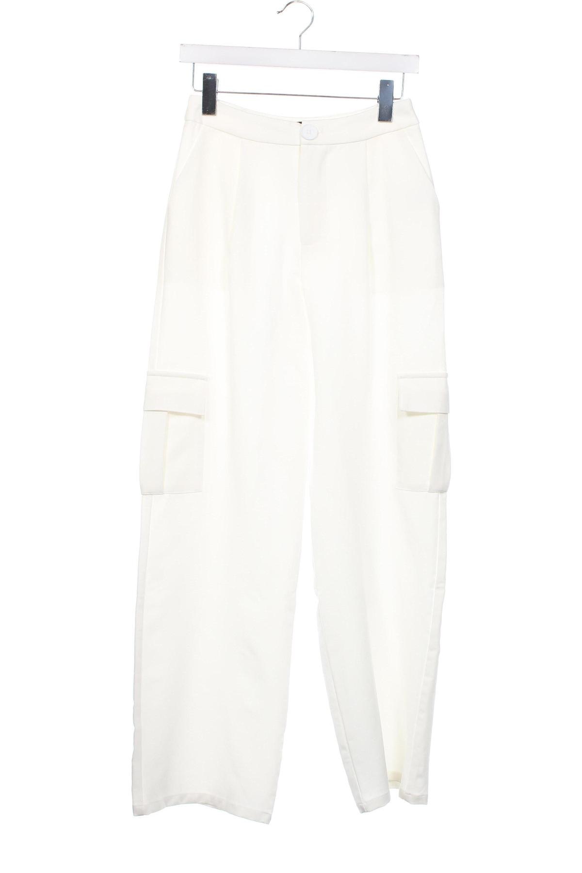 Γυναικείο παντελόνι Misspap, Μέγεθος XS, Χρώμα Λευκό, Τιμή 21,57 €