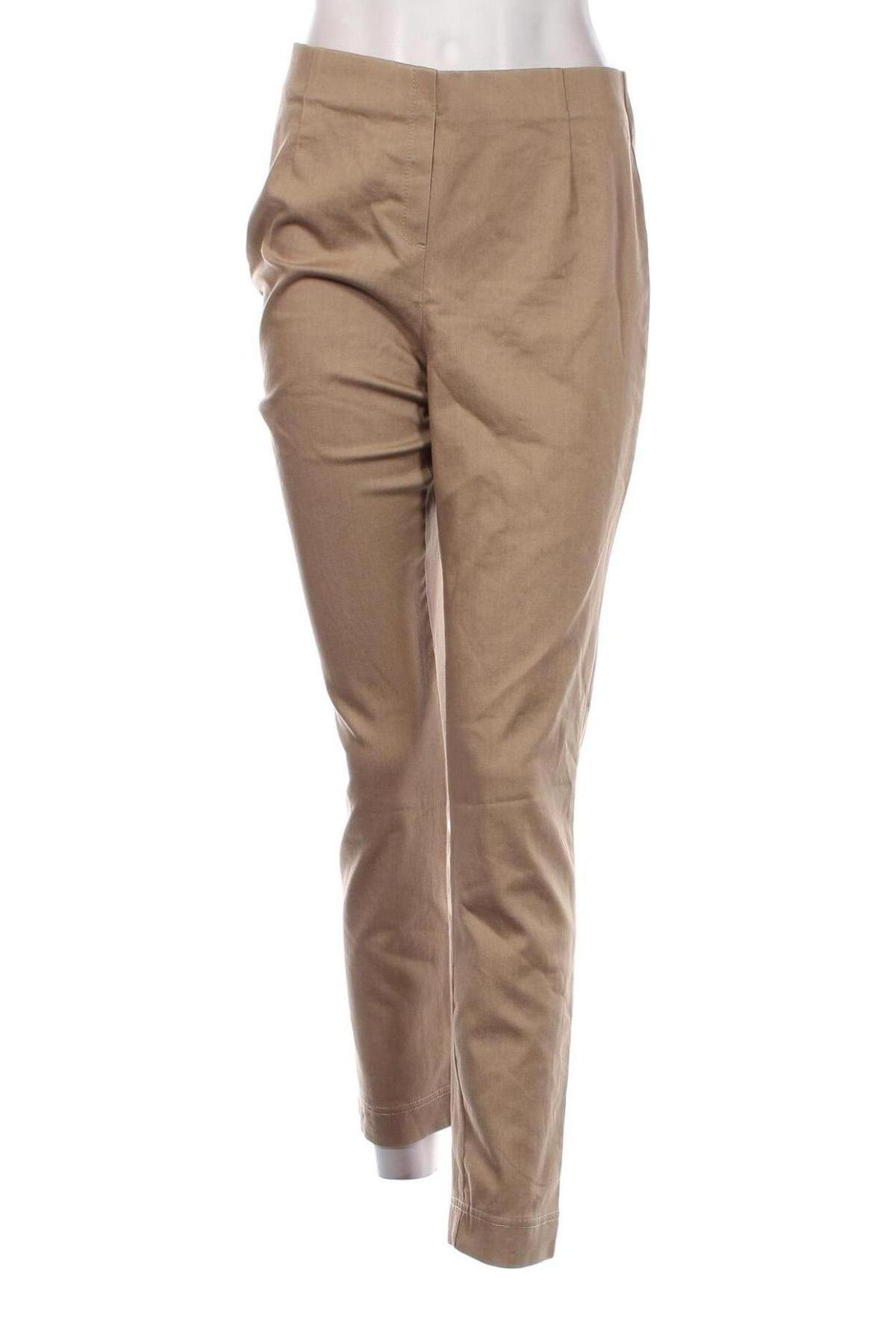 Γυναικείο παντελόνι Mona, Μέγεθος L, Χρώμα  Μπέζ, Τιμή 10,14 €