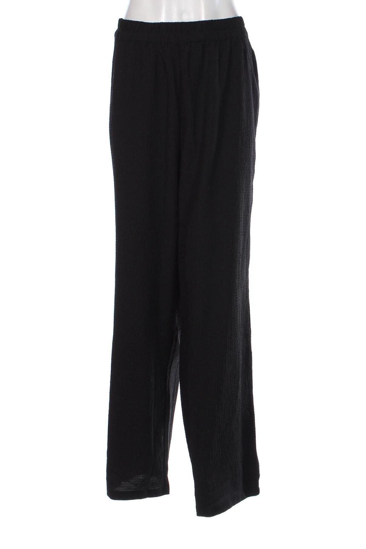Γυναικείο παντελόνι Monki, Μέγεθος L, Χρώμα Μαύρο, Τιμή 12,99 €