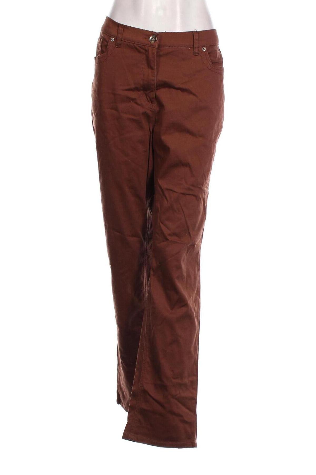 Γυναικείο παντελόνι Mono, Μέγεθος XXL, Χρώμα Καφέ, Τιμή 15,22 €