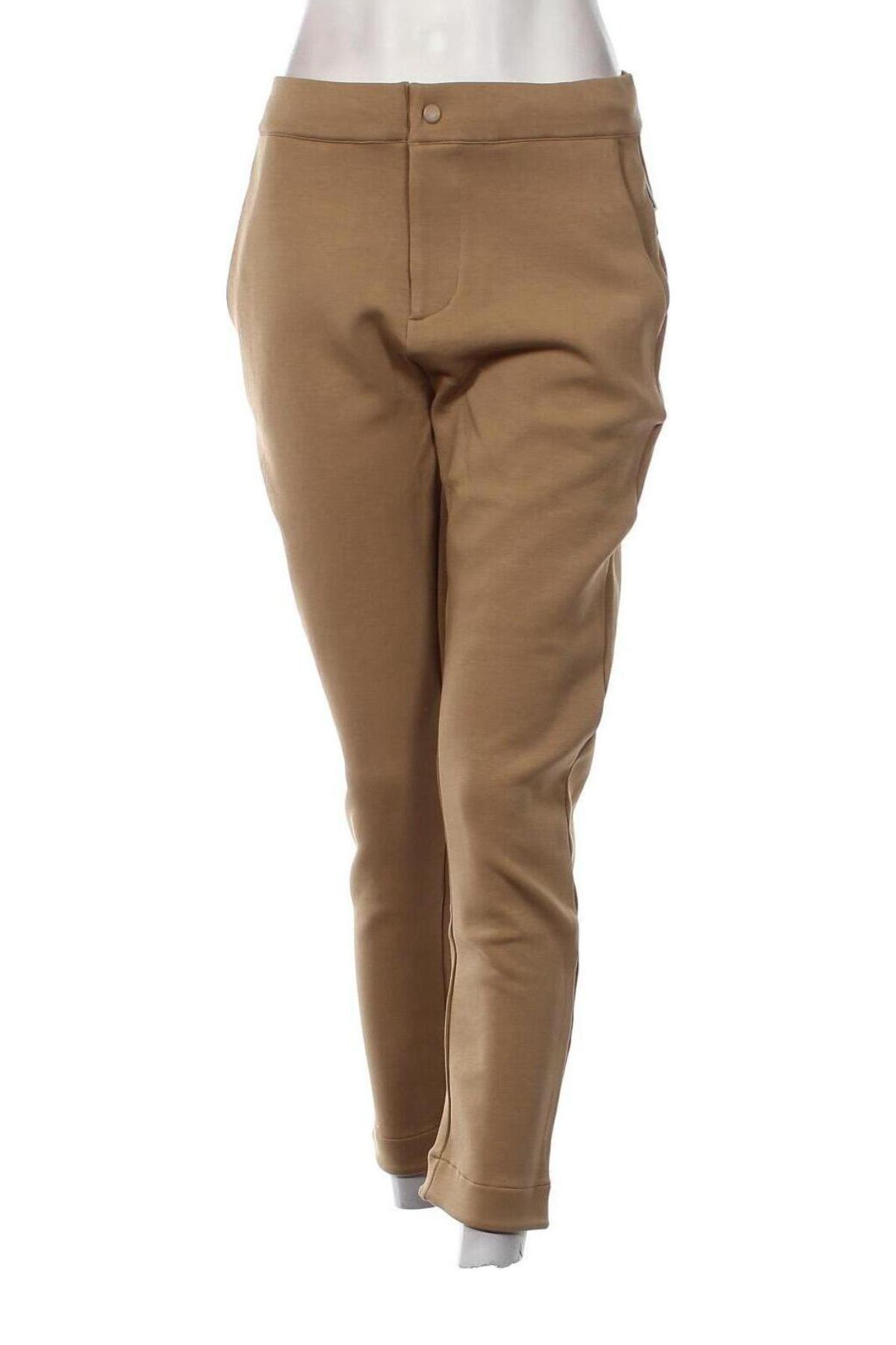 Дамски панталон Napapijri, Размер S, Цвят Бежов, Цена 112,20 лв.