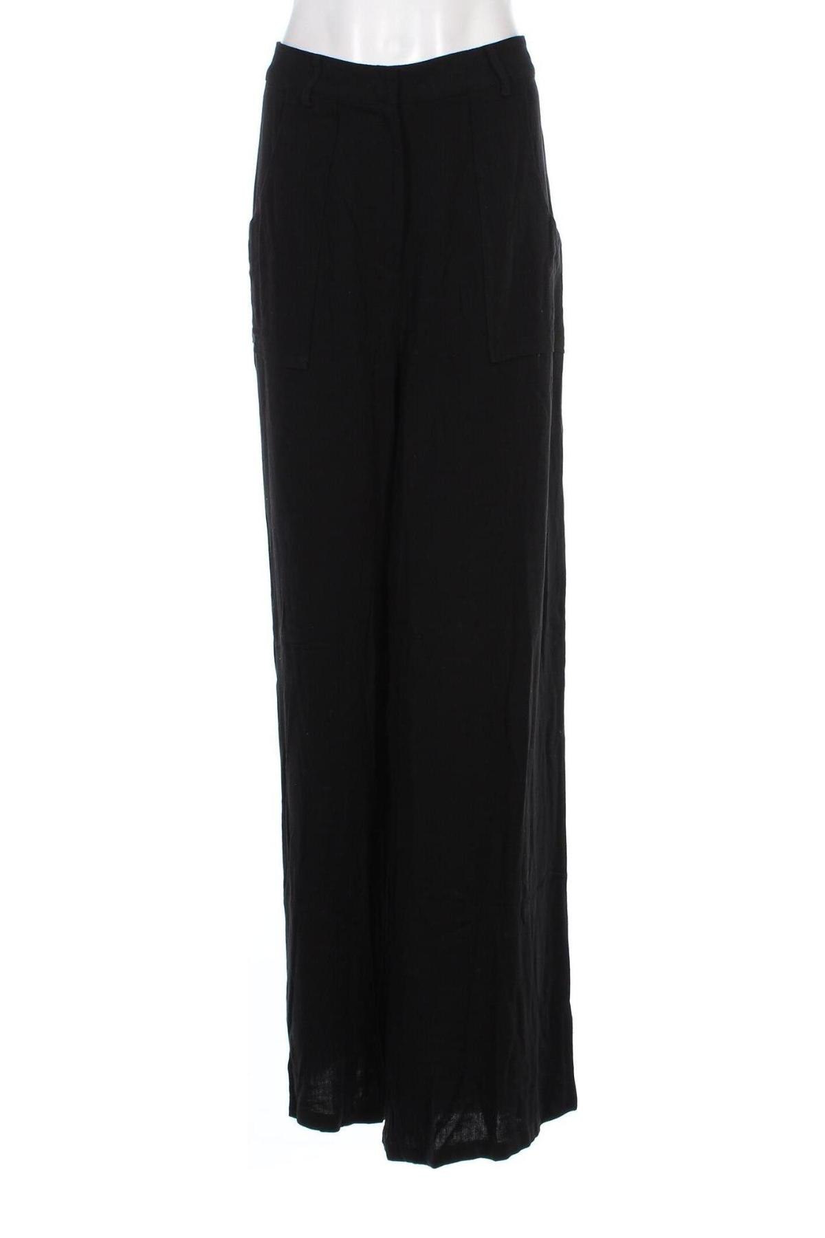 Pantaloni de femei Nasty Gal, Mărime L, Culoare Negru, Preț 305,92 Lei