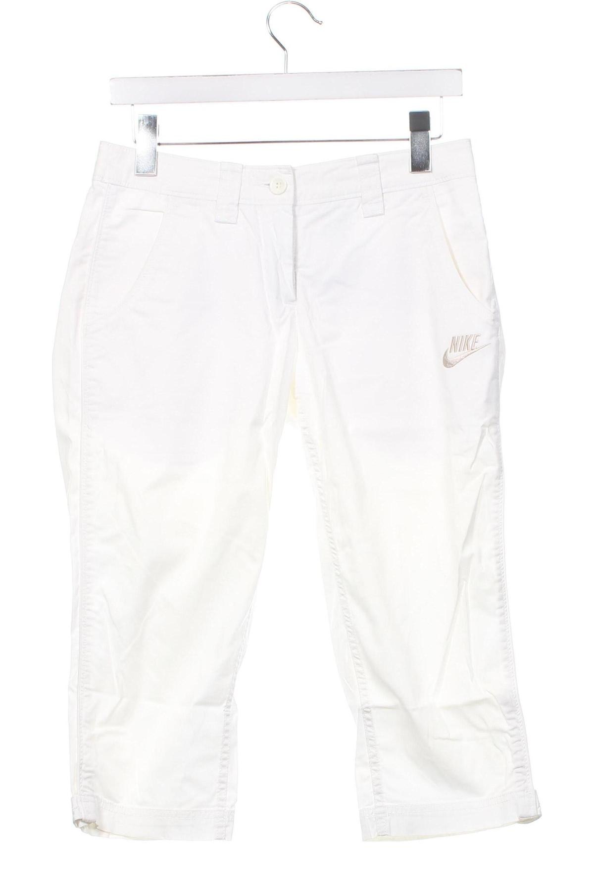 Γυναικείο παντελόνι Nike, Μέγεθος S, Χρώμα Λευκό, Τιμή 19,13 €