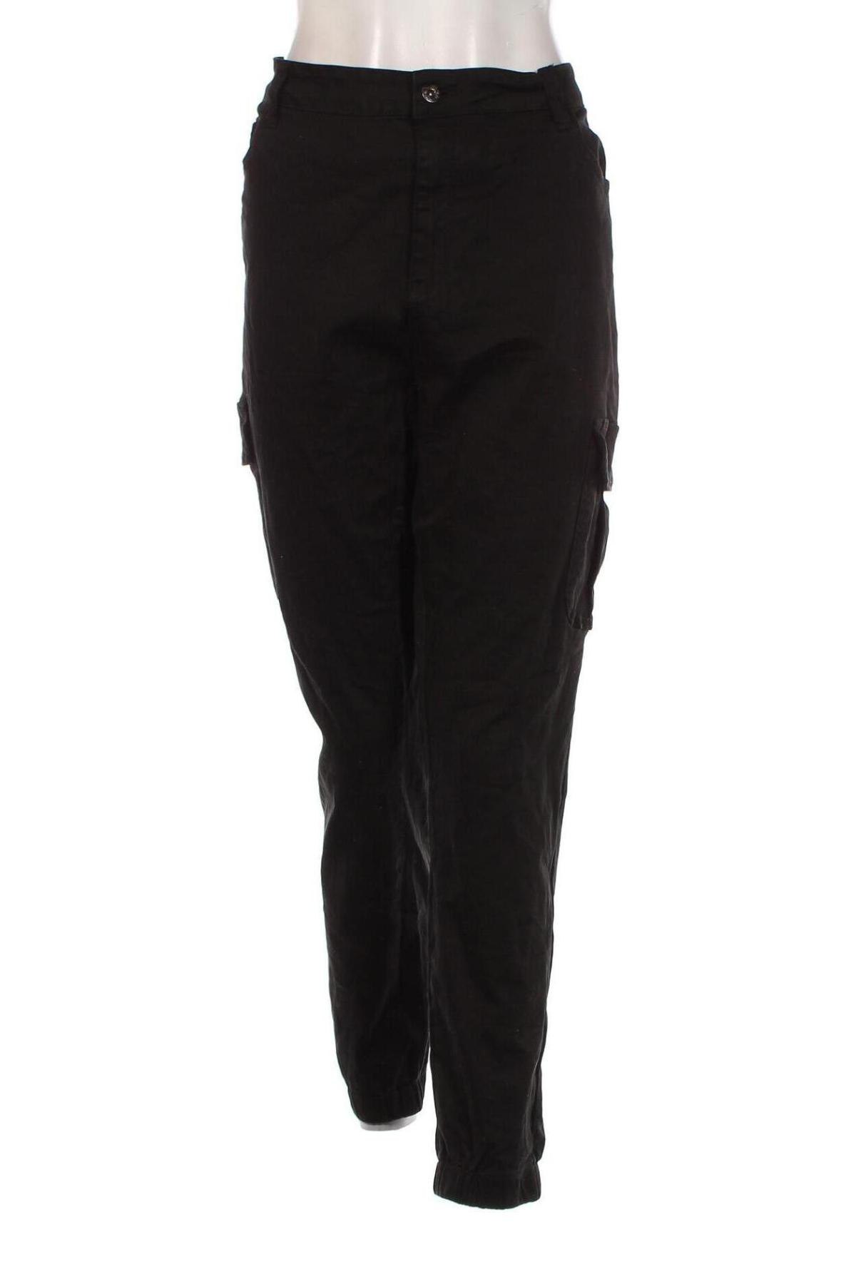 Γυναικείο παντελόνι Norah, Μέγεθος XXL, Χρώμα Μαύρο, Τιμή 25,36 €