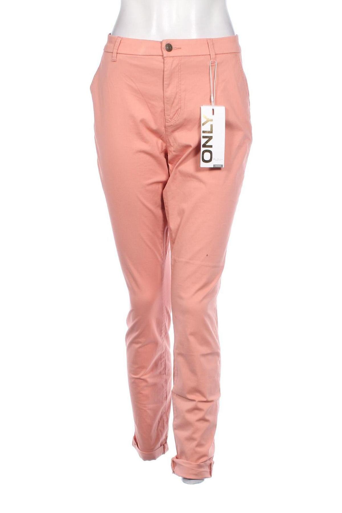 Dámské kalhoty  ONLY, Velikost M, Barva Růžová, Cena  405,00 Kč