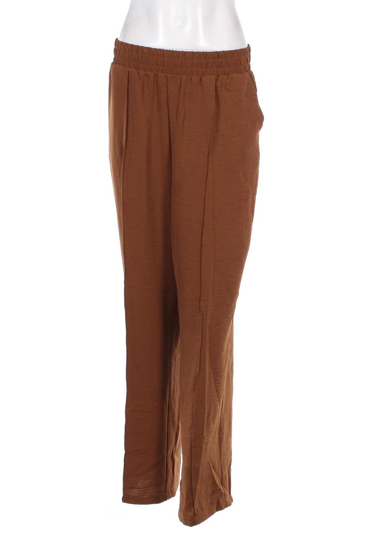 Дамски панталон ONLY, Размер XL, Цвят Кафяв, Цена 31,00 лв.