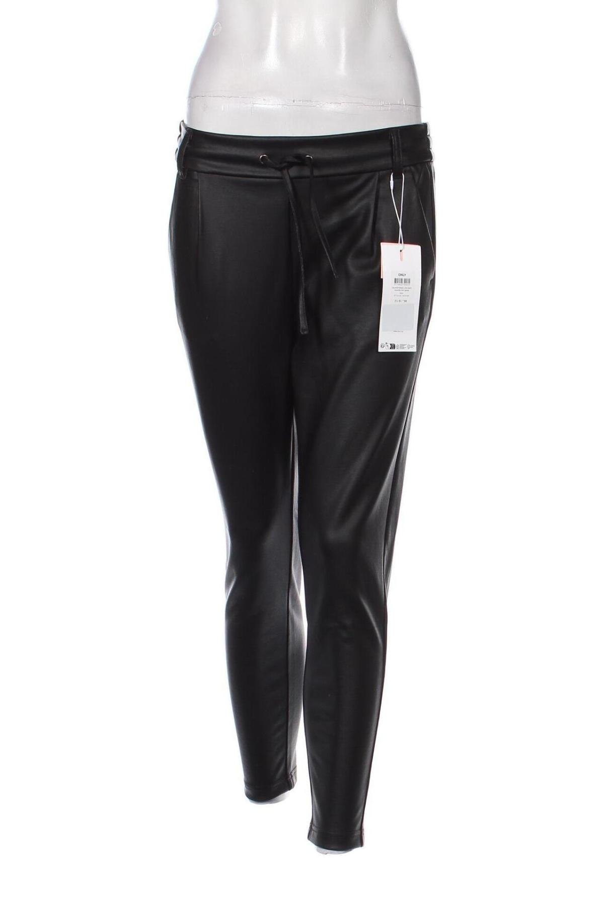 Дамски панталон ONLY, Размер S, Цвят Черен, Цена 31,00 лв.