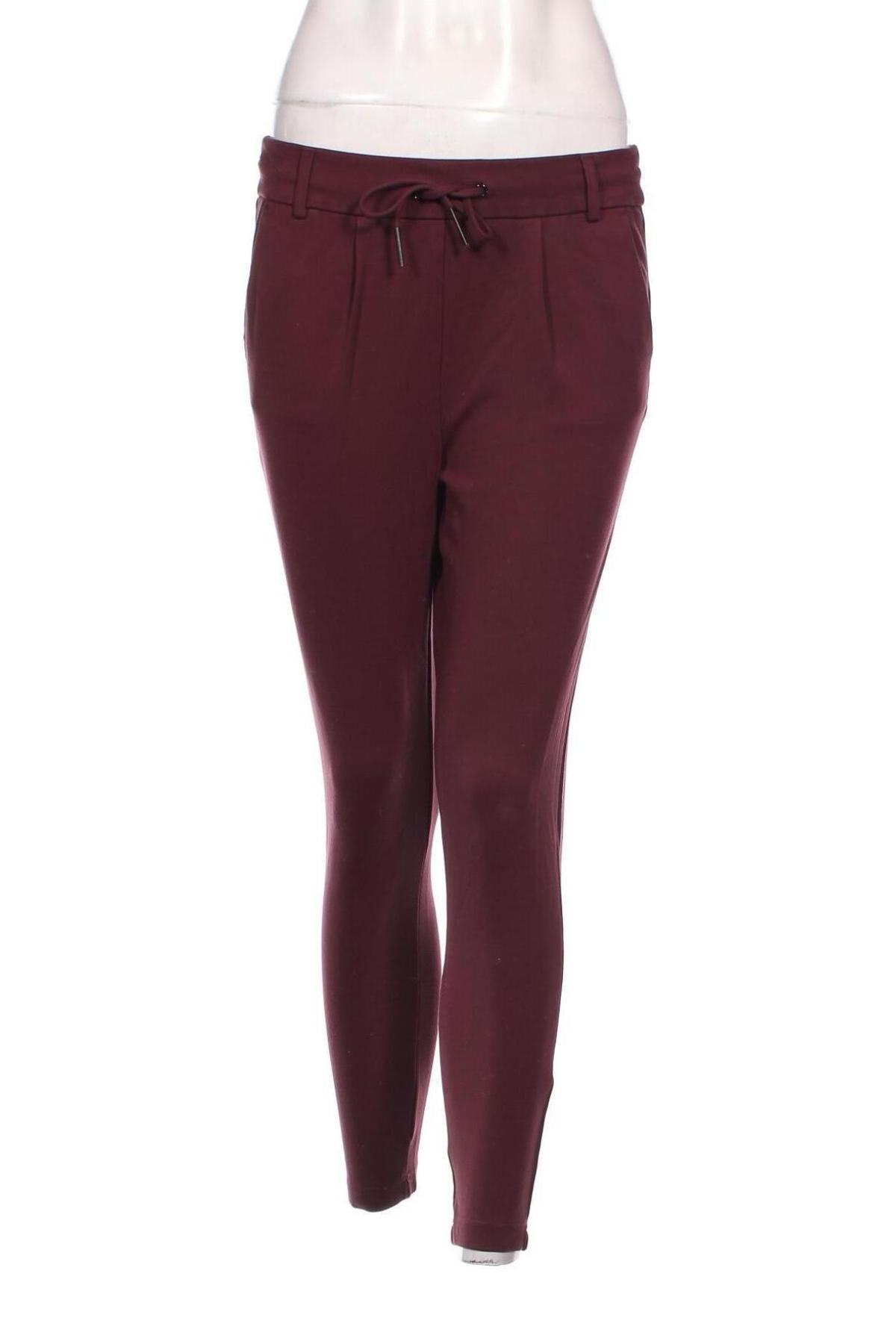 Pantaloni de femei ONLY, Mărime XS, Culoare Roșu, Preț 44,41 Lei