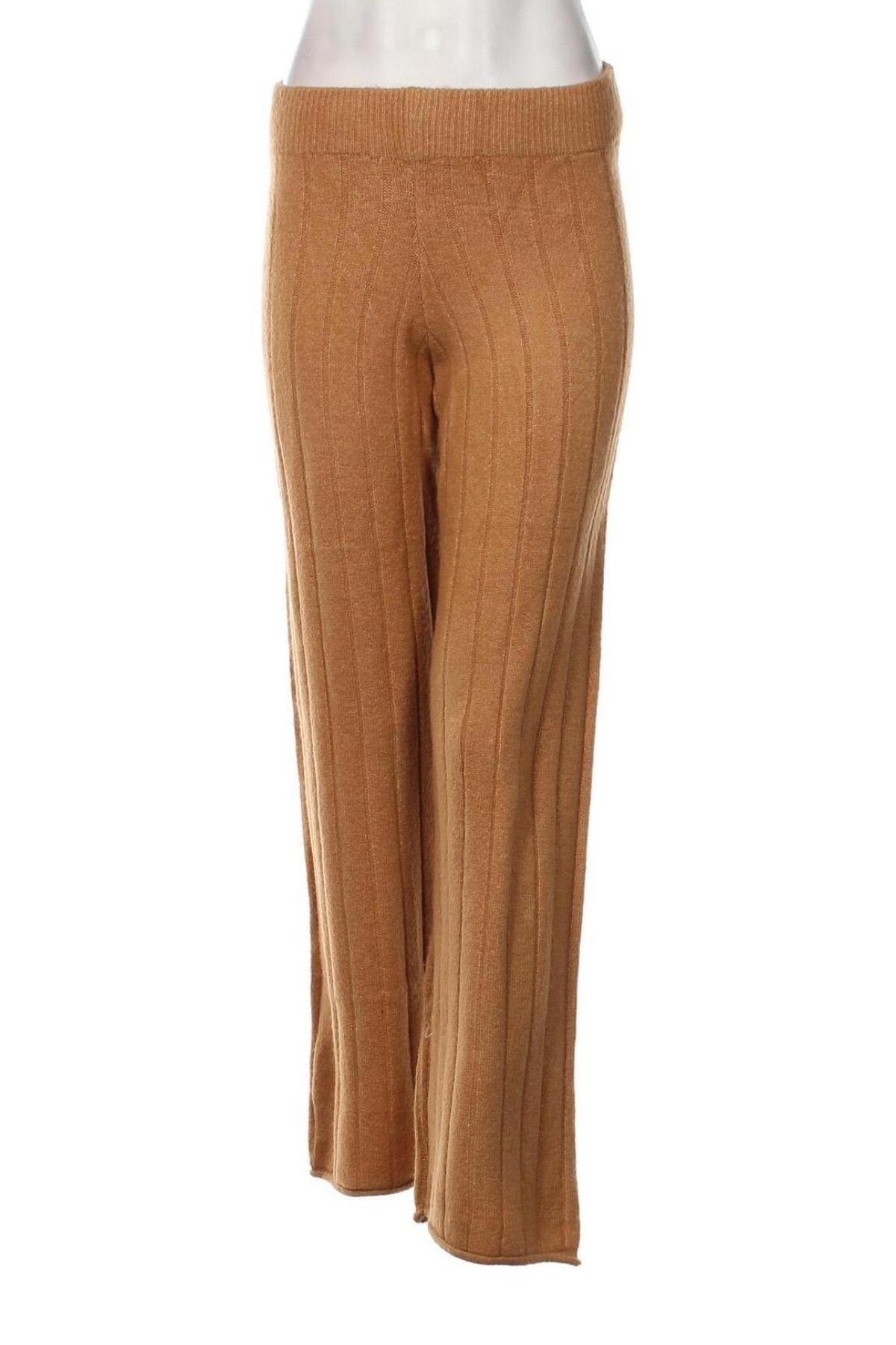 Pantaloni de femei Pieces, Mărime S, Culoare Bej, Preț 126,45 Lei