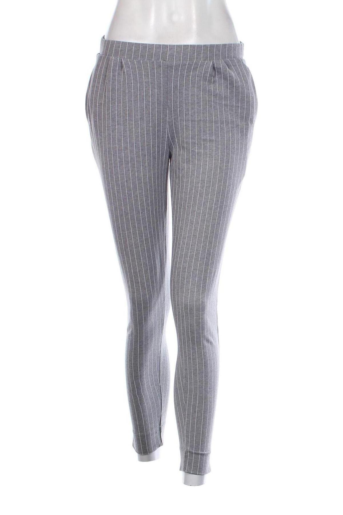 Дамски панталон Pull&Bear, Размер S, Цвят Сив, Цена 17,40 лв.