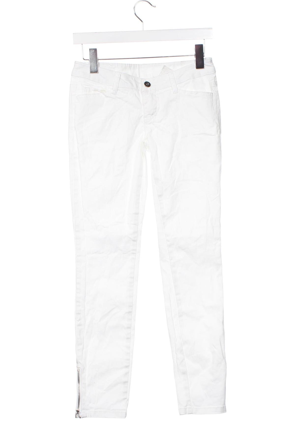 Pantaloni de femei Rainbow, Mărime XXS, Culoare Alb, Preț 33,99 Lei