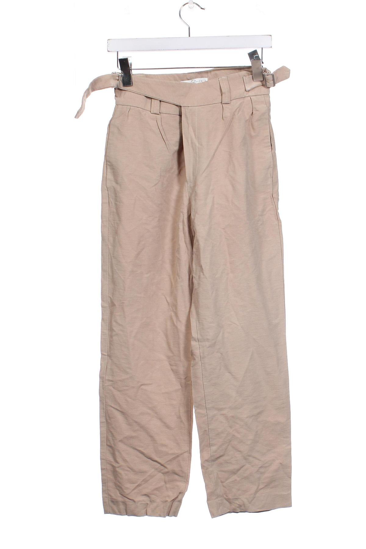 Дамски панталон Ropachica, Размер M, Цвят Бежов, Цена 12,80 лв.