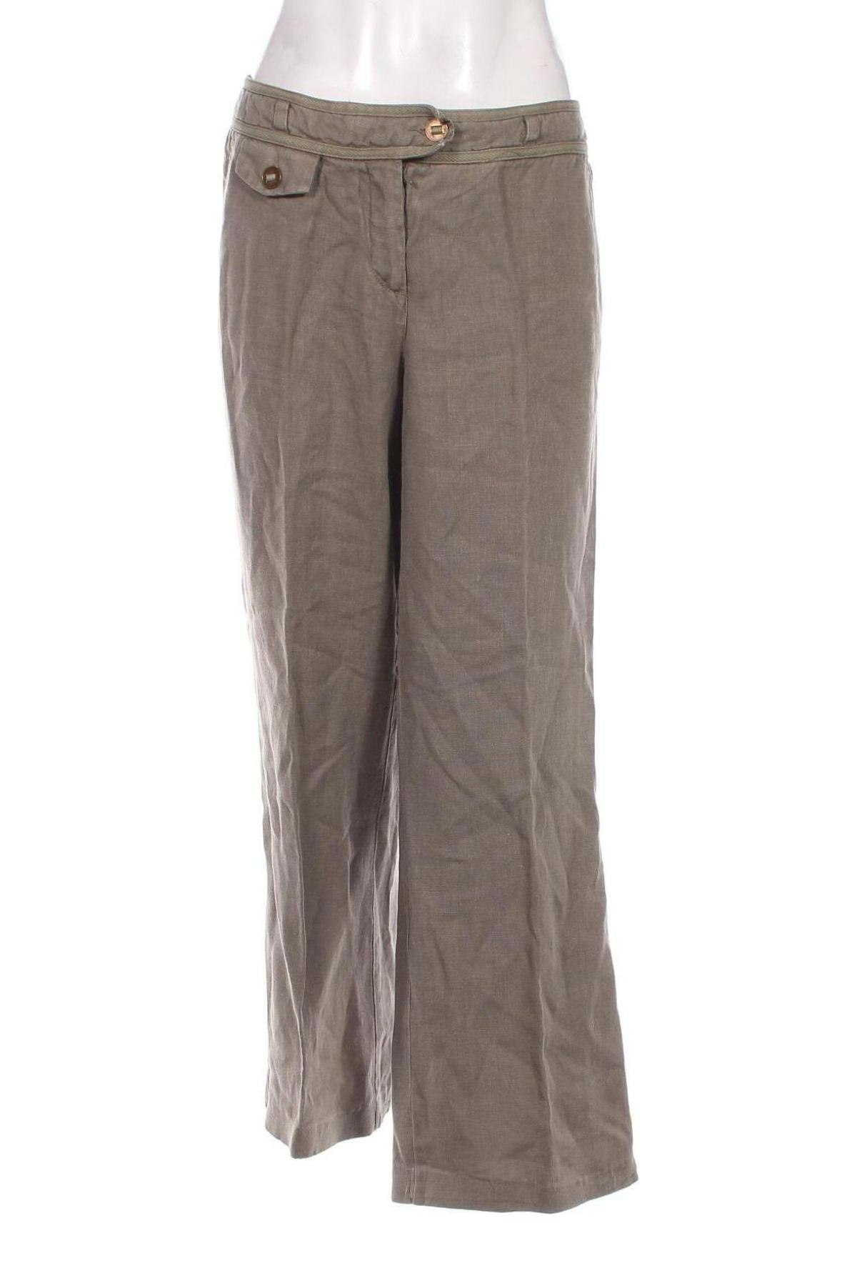 Γυναικείο παντελόνι S.Oliver, Μέγεθος L, Χρώμα Πράσινο, Τιμή 14,26 €