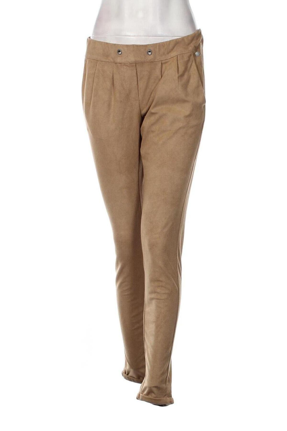 Дамски панталон S.Oliver, Размер M, Цвят Бежов, Цена 13,53 лв.