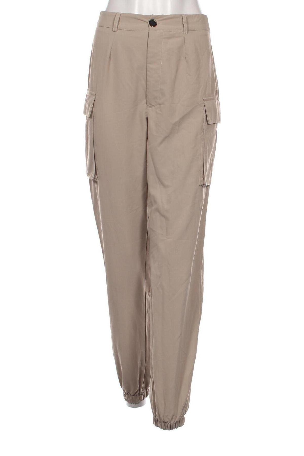 Pantaloni de femei SHEIN, Mărime S, Culoare Bej, Preț 42,93 Lei